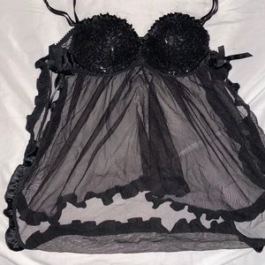 Victoria secret sequence bra lingerie top